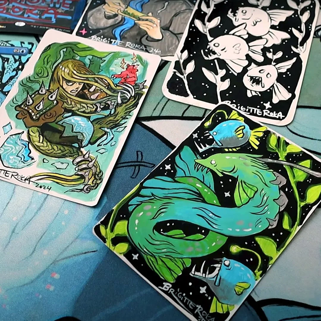 MTG Artist Proof + Original Painting — STARSIEVE